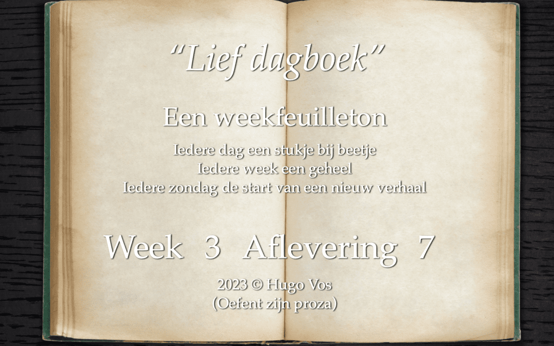 “Lief dagboek” (Slot)