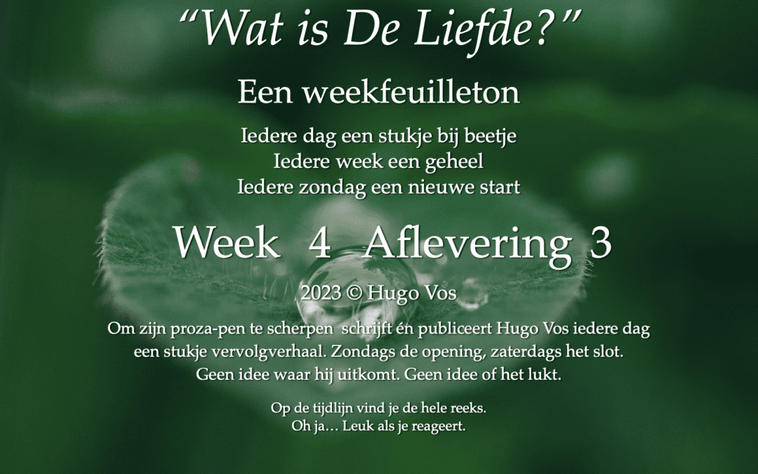“Wat is De Liefde?” (Aflevering 3)
