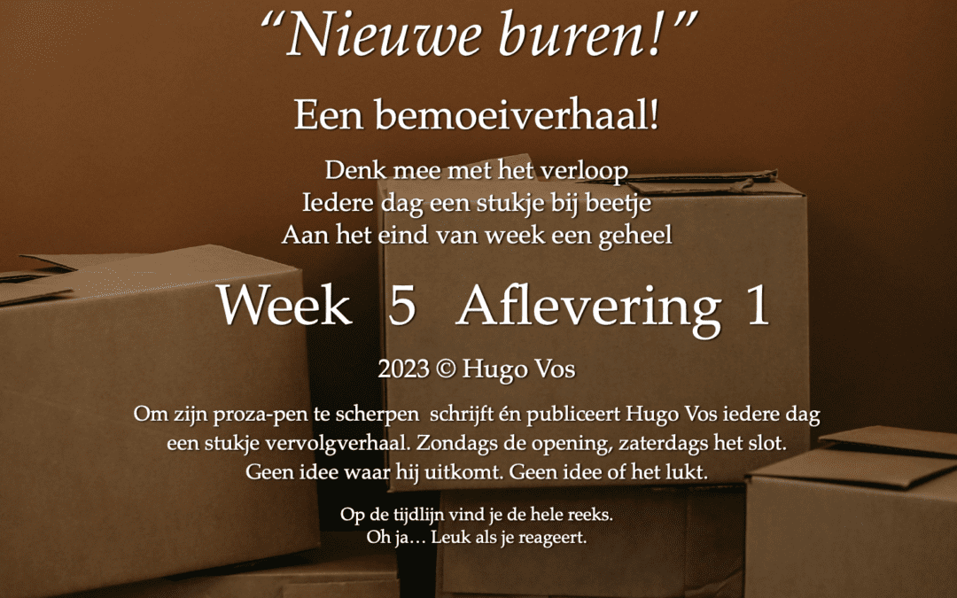 “Nieuwe buren!” (1)