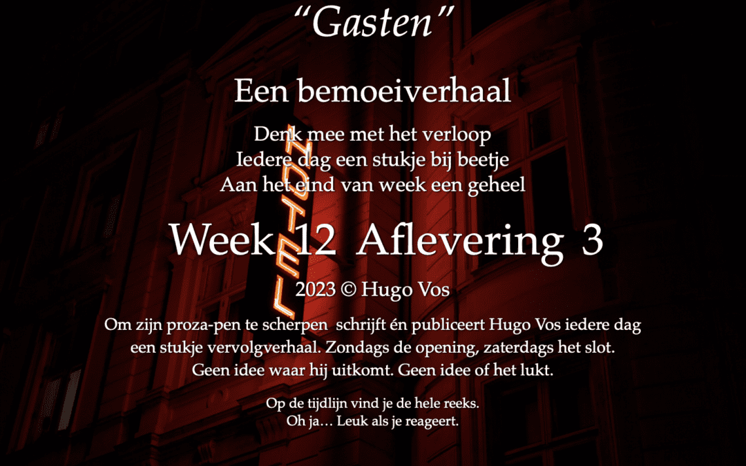 “Gasten” (Een bemoeiverhaal) (3)